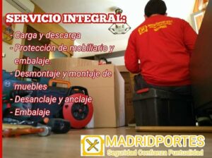 MUDANZAS ALCOBENDAS:CAMAS,NEVERAS,ARMARIOS