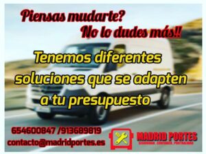MUDANZAS DE PISOS, LOCALES EN ALCALA DE HENARES