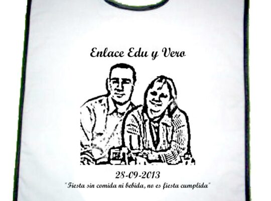 Baberos Detalle original boda baberos venta toda España