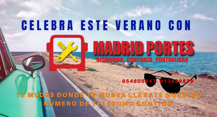 PUNTUALIDAD EN SUS PORTES O MUDANZAS
