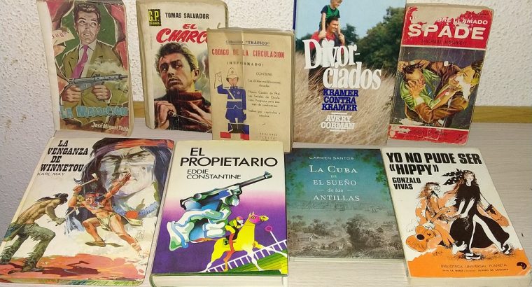 20 libros antiguos 15 €