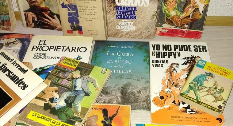 20 libros antiguos 15 €