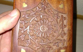 pequeña cajita de madera 5 €