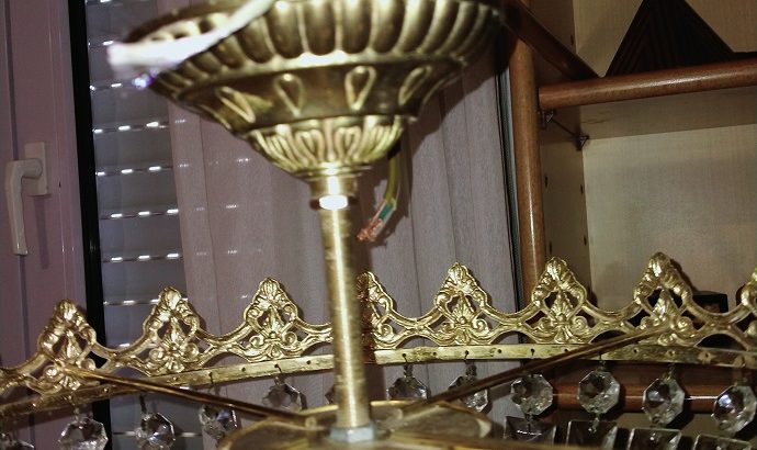 Lampara precios de cristal de roca