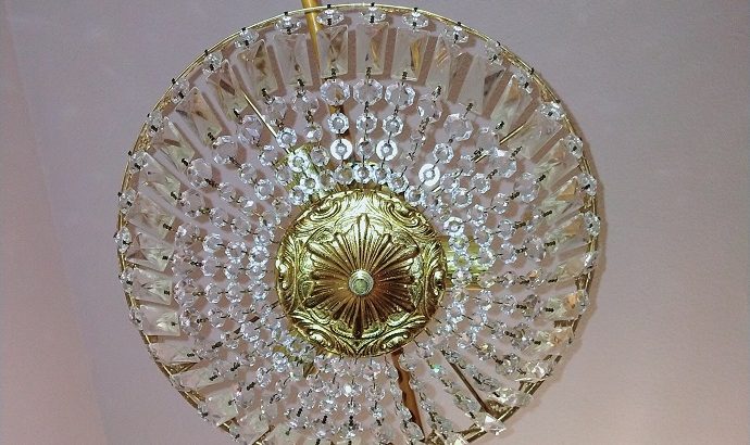 Lampara precios de cristal de roca