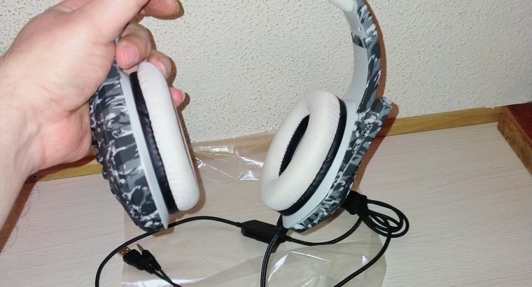 Auriculares gaming con leds